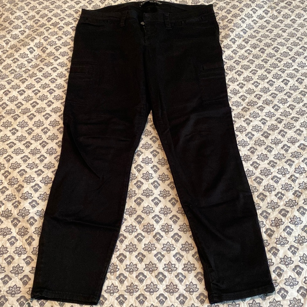 Express black cargo pants sz. 8